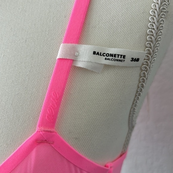 NWT SMOOTHEZ by Aerie Balconette Mesh Underwire Bra - Picture 5 of 7